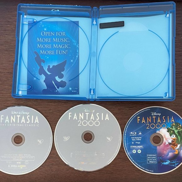 Fantasia / Fantasia 2000 Blu-ray/DVD Combo - Picture 3 of 3